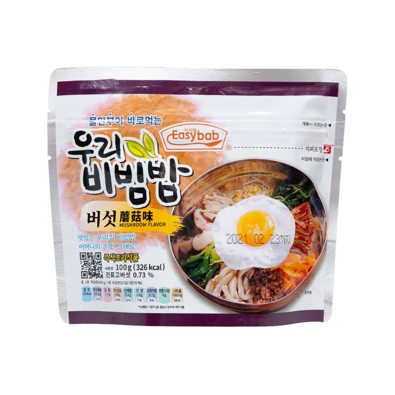 EASY拌 韓式滋味即食拌飯 - 蘑菇味  (100g) 