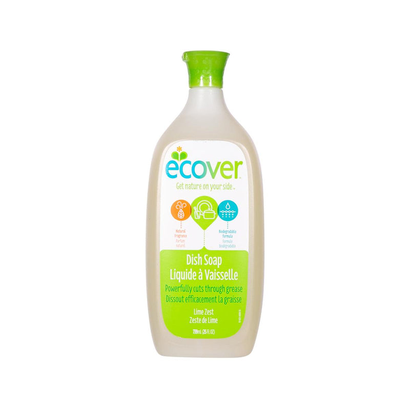 ECOVER Dish Liquid, Lime Zest  (25fl oz)