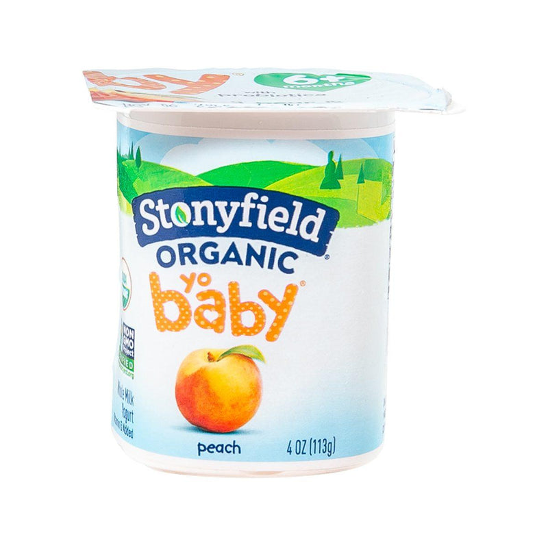 STONYFIELD 有機嬰兒乳酪 - 蜜桃味  (113g)