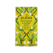 PUKKA Organic Lemongrass & Ginger Tea Sachets  (36g)