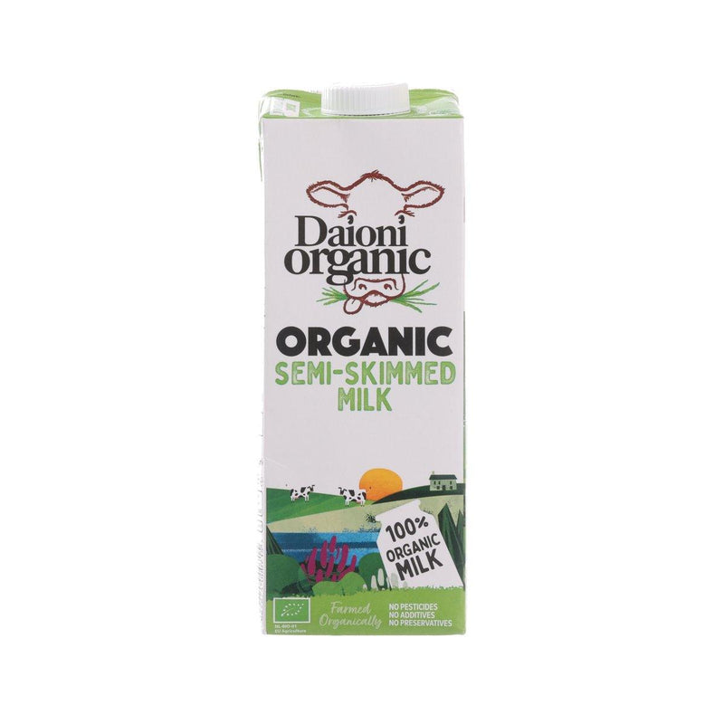 DAIONI Organic Semi-Skimmed Cow&