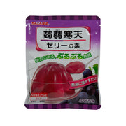 INAFOOD Kanten Papa Konnyaku & Agar Jelly Mix - Grape Flavor  (125g)