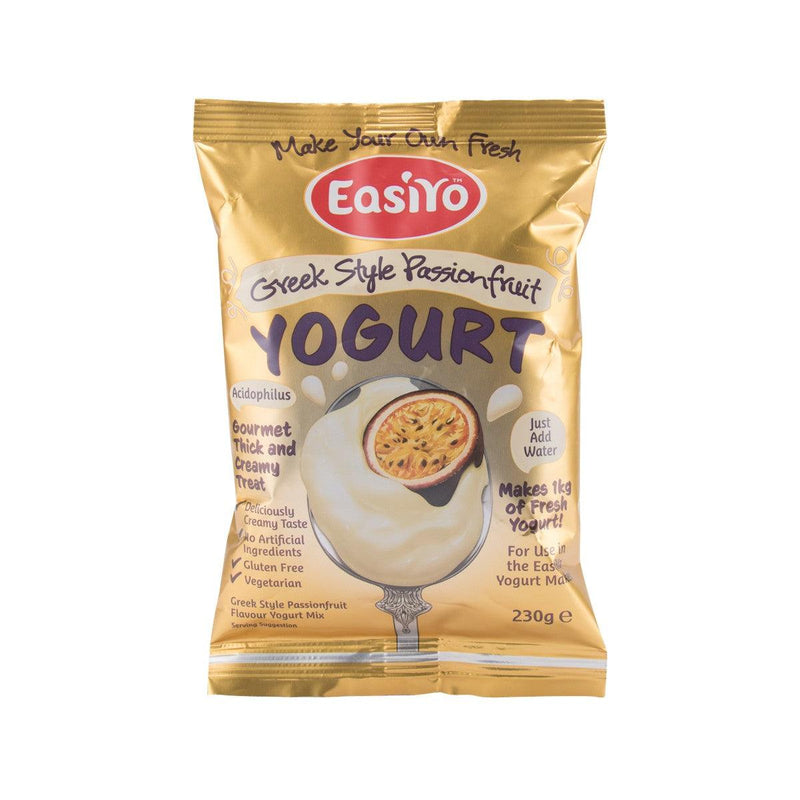 EASIYO Greek Style Passion Fruit Flavoured Yogurt Base  (230g)