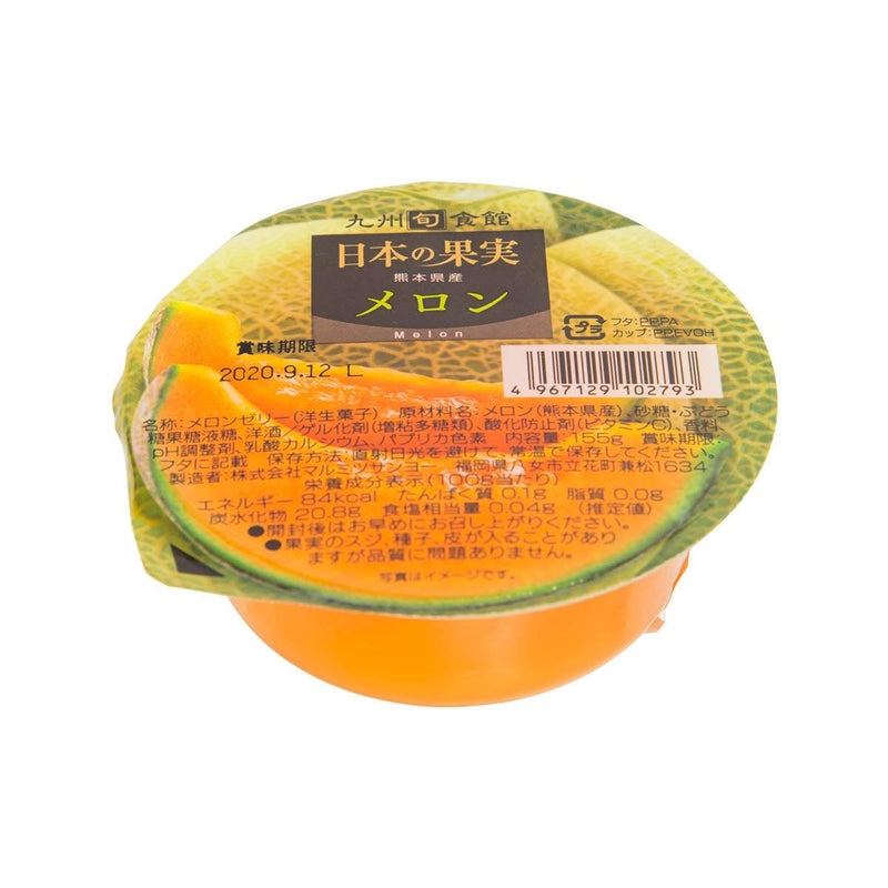 MARUMITSUSANYOU Fruits Jelly - Melon  (155g)