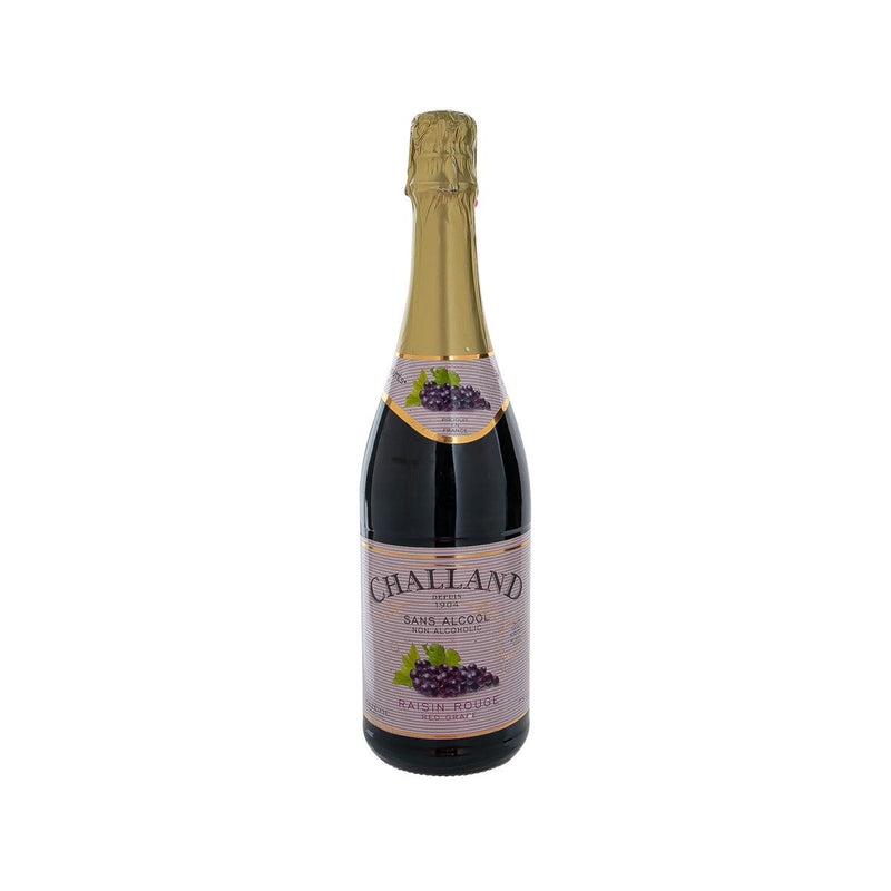 CHALLAND Sparkling Red Grape Juice (Non-Alcoholic)  (750mL)