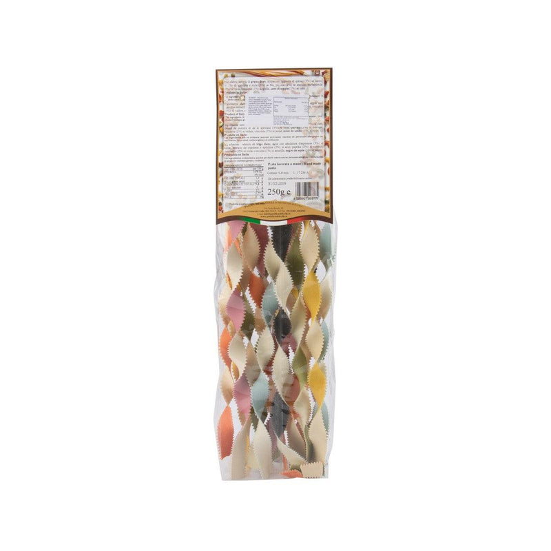 PASTIFICIO DEL COLLE Handmade Colourful Pasta - Short Lingua Biricchina  (250g)