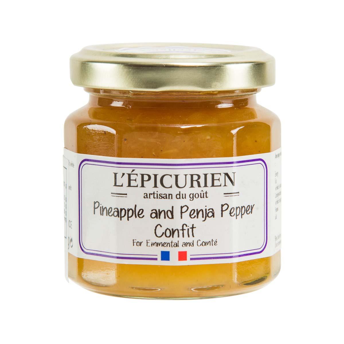 L'EPICURIEN Pineapple Confit with Penja Pepper  (125g)