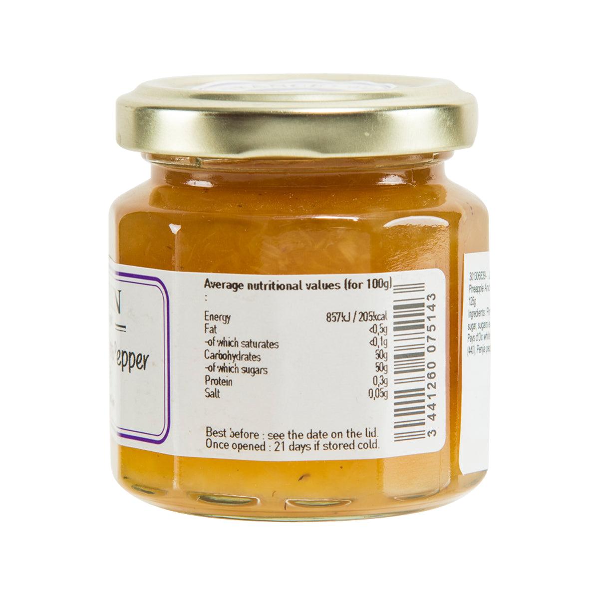 L'EPICURIEN Pineapple Confit with Penja Pepper  (125g)