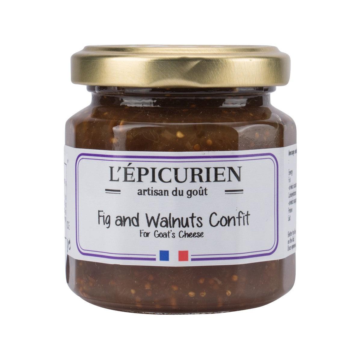 L'EPICURIEN Fig and Walnuts Confit  (125g)