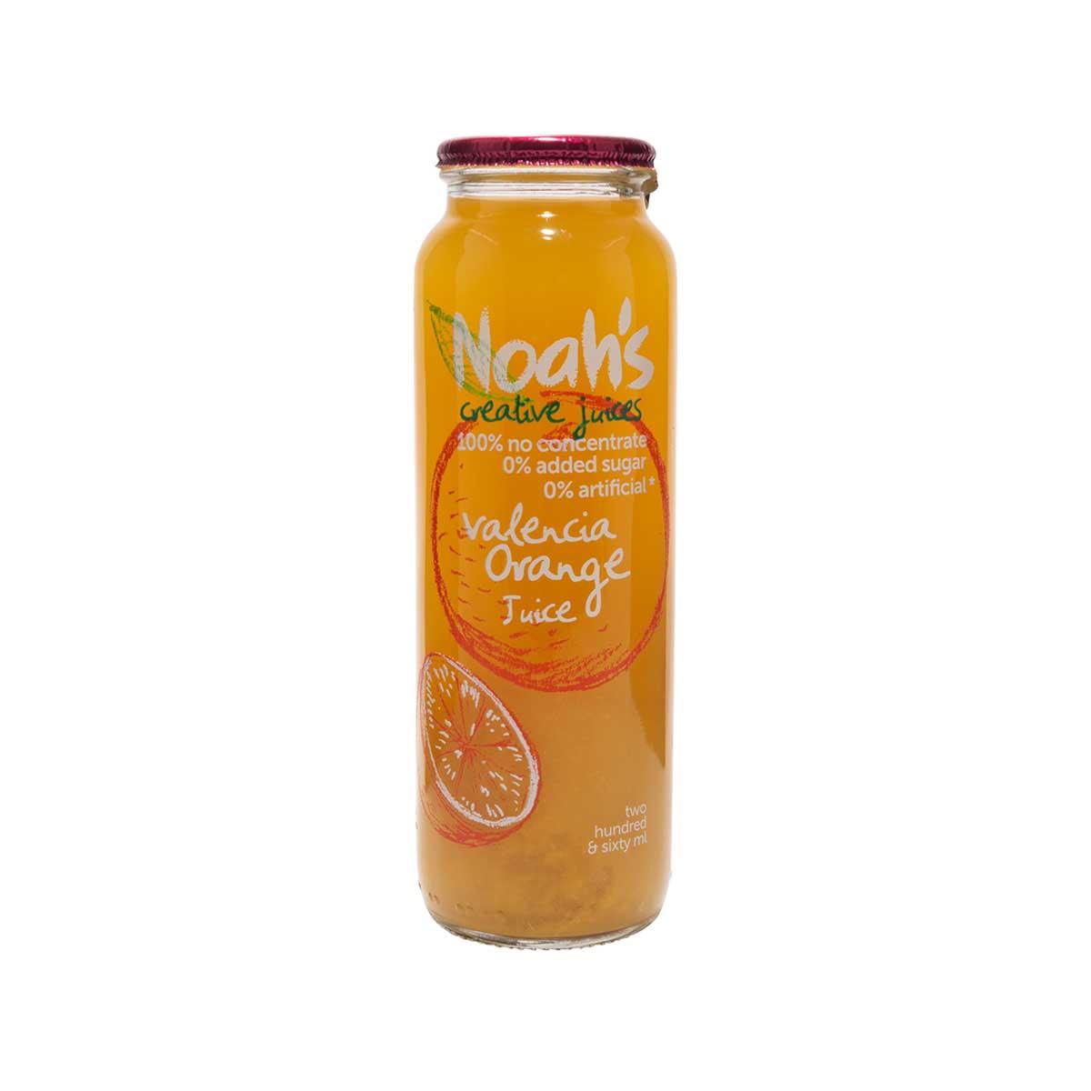 NOAH'S Valencia Orange Juice [Bottle]  (260mL)