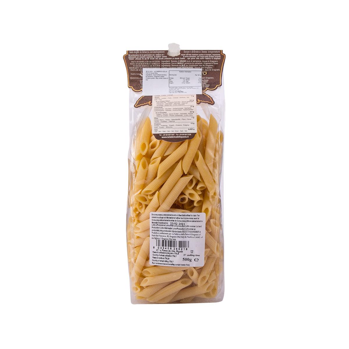 LA FABBRICA DELLA Artisanal Penne  (500g)