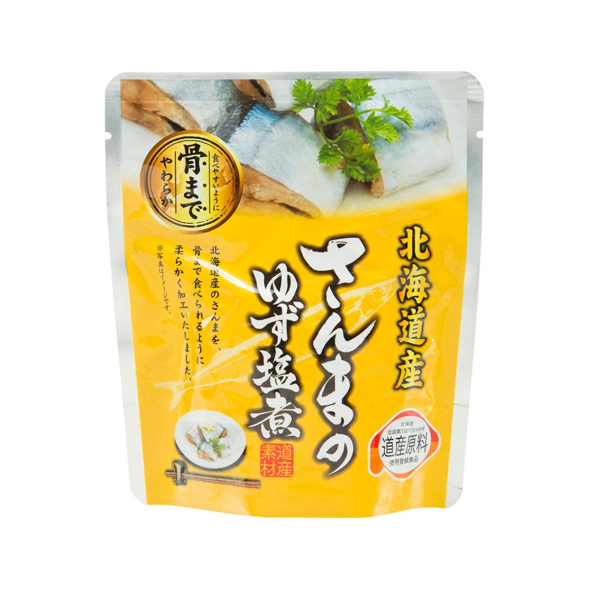 兼由 秋刀魚柚子鹽煮  (95g)