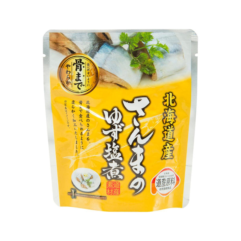 兼由 秋刀魚柚子鹽煮  (95g)