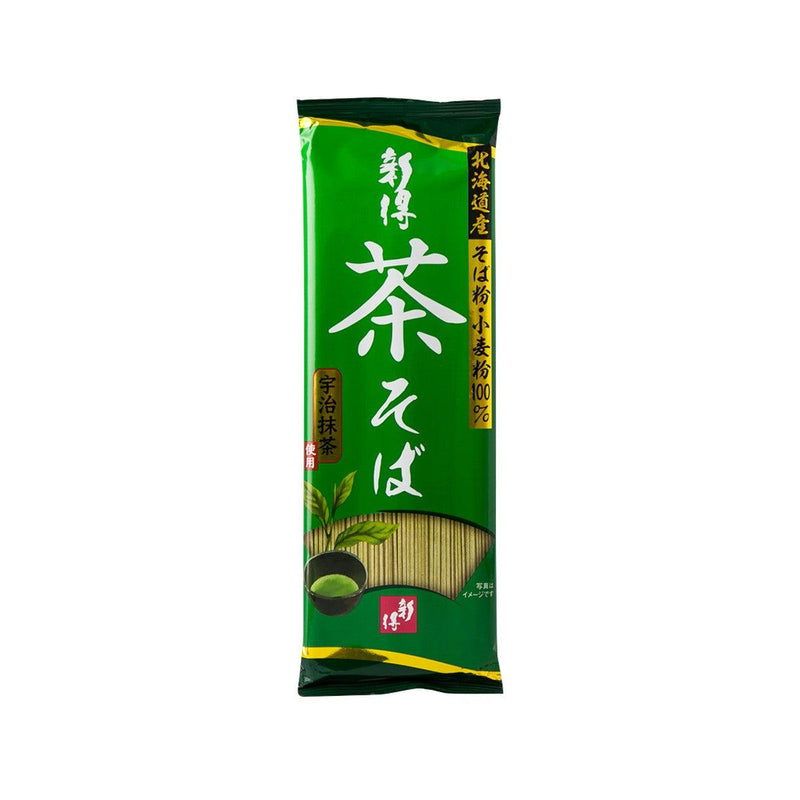 SHINTOKUBUSSAN Shintoku Matcha Soba Noodle  (200g)