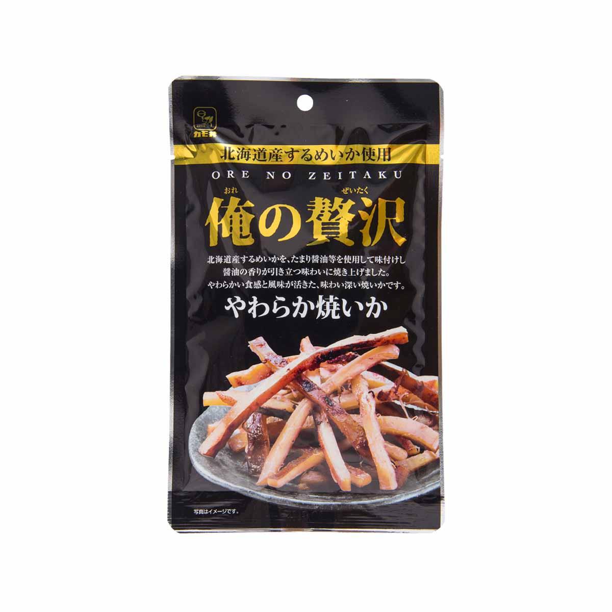 KAMOI SHOKUHIN Oreno Zeitaku Soft Roasted Squid (28g) – city'super E-Shop