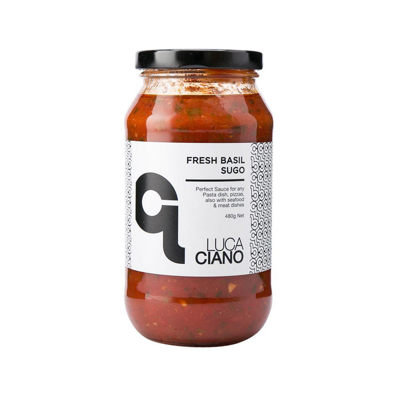 LUCA CIANO Fresh Basil Tomato Sauce  (480g)