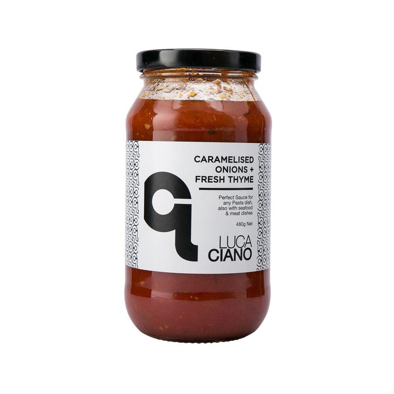 LUCA CIANO Caramelised Onions & Thyme Tomato Sauce  (480g)