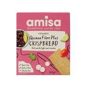 AMISA Organic Gluten Free Quinoa Fibre Plus Crispbread  (100g)