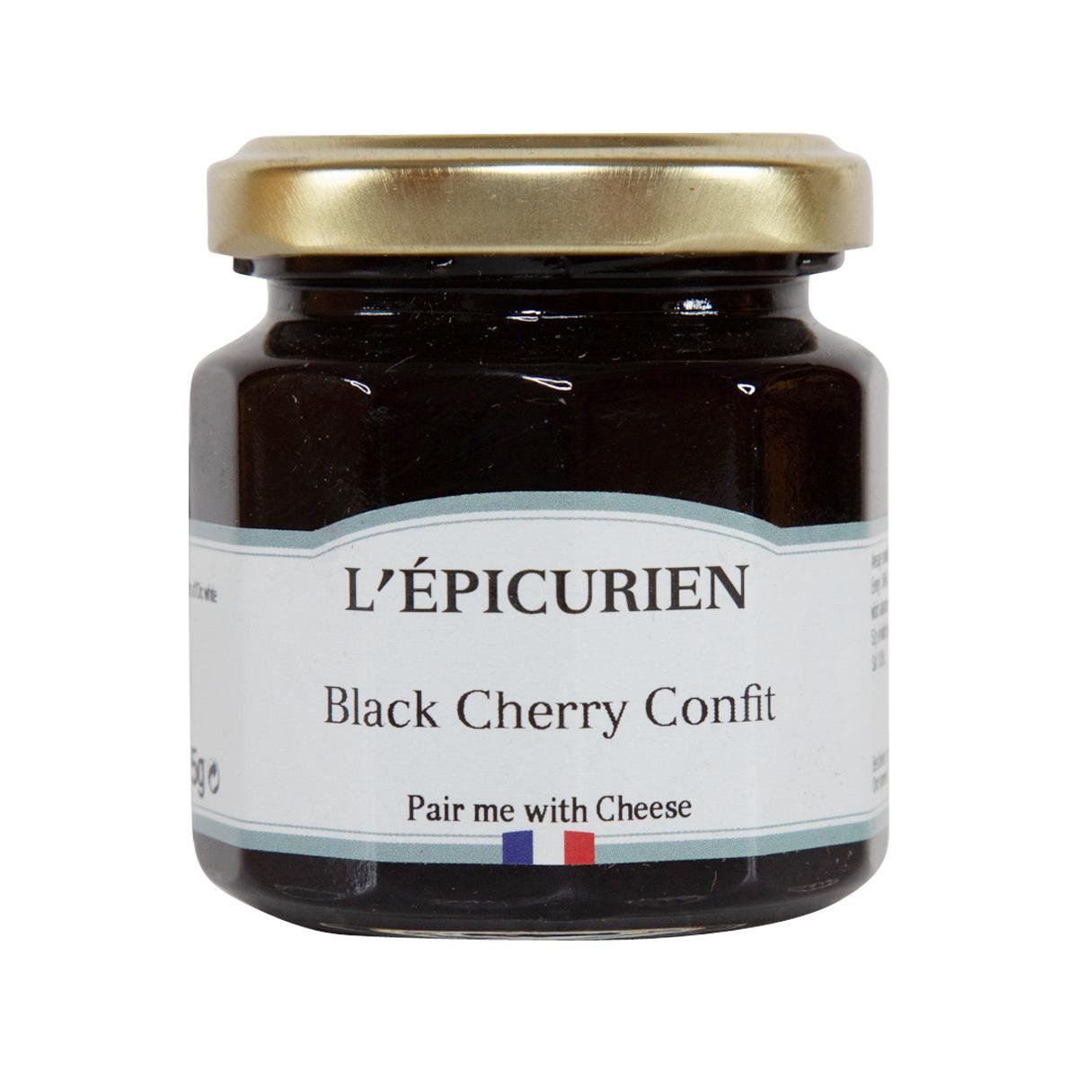L'EPICURIEN Black Cherry Confit  (125g)