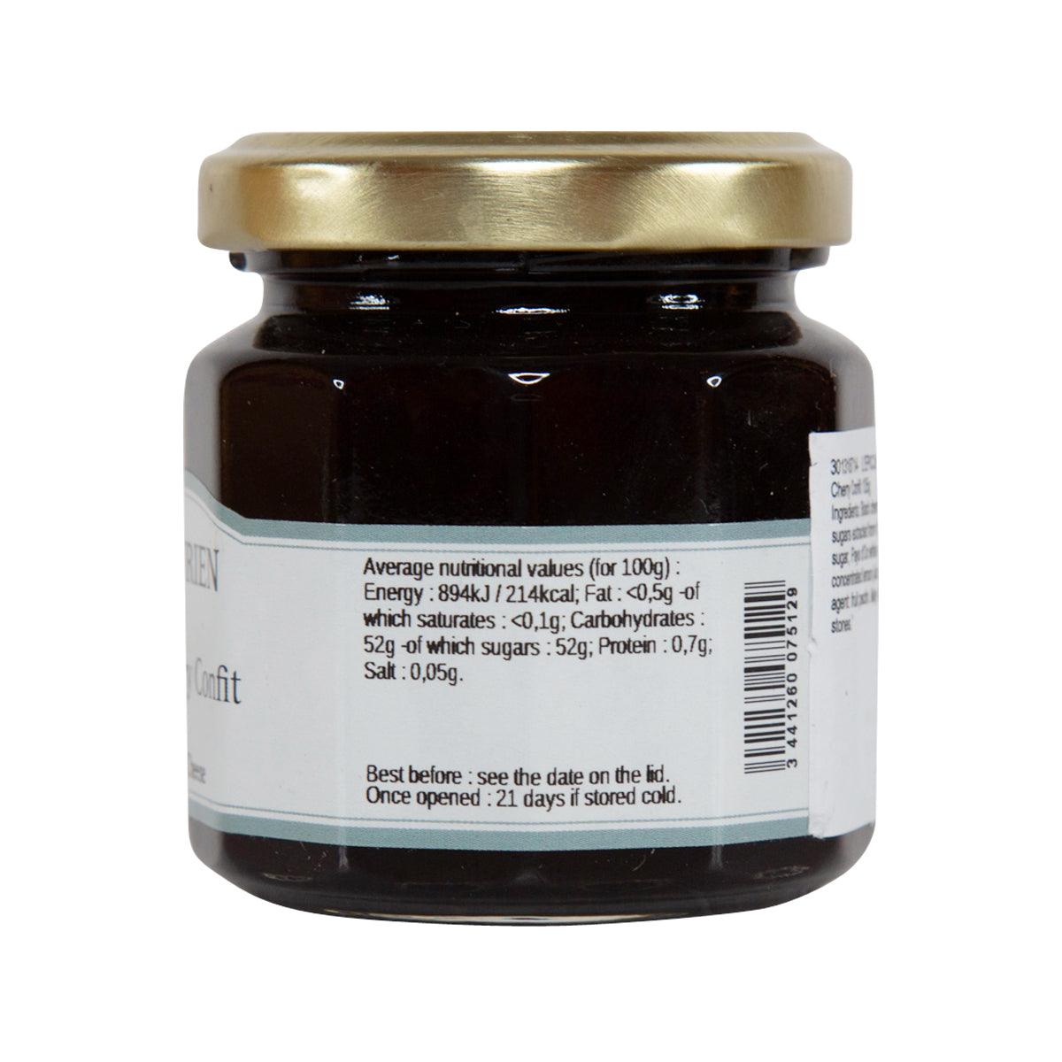 L'EPICURIEN Black Cherry Confit  (125g)