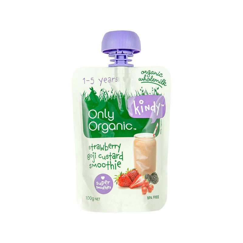 ONLY ORGANIC 有機椰子草莓枸杞奶昔  (100g)