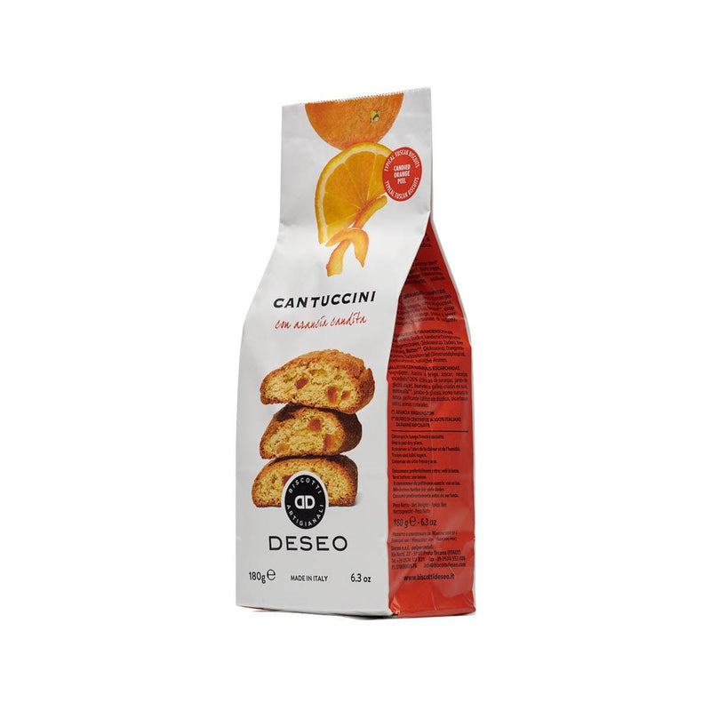 DESEO Cantuccini with Candied Orange Peel  (180g)