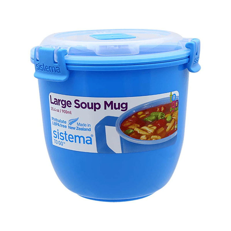 SISTEMA TO GO Large Soup Mug 900mL  (1pc)