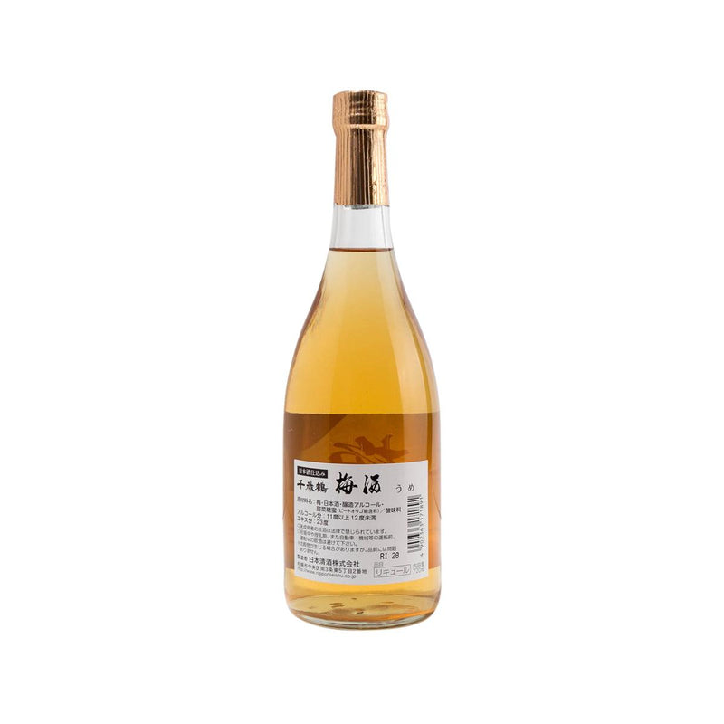 千歲鶴 日本酒仕込 梅酒  (720mL)