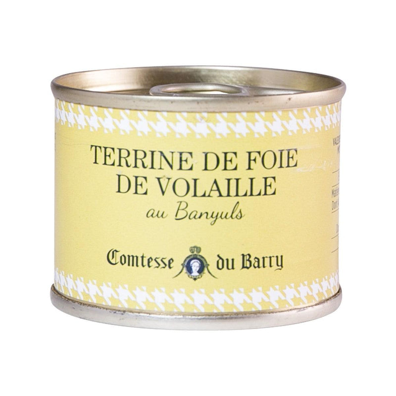 COMTESSE DU BARRY Polutry Liver Terrine with Banyuls Wine  (70g)