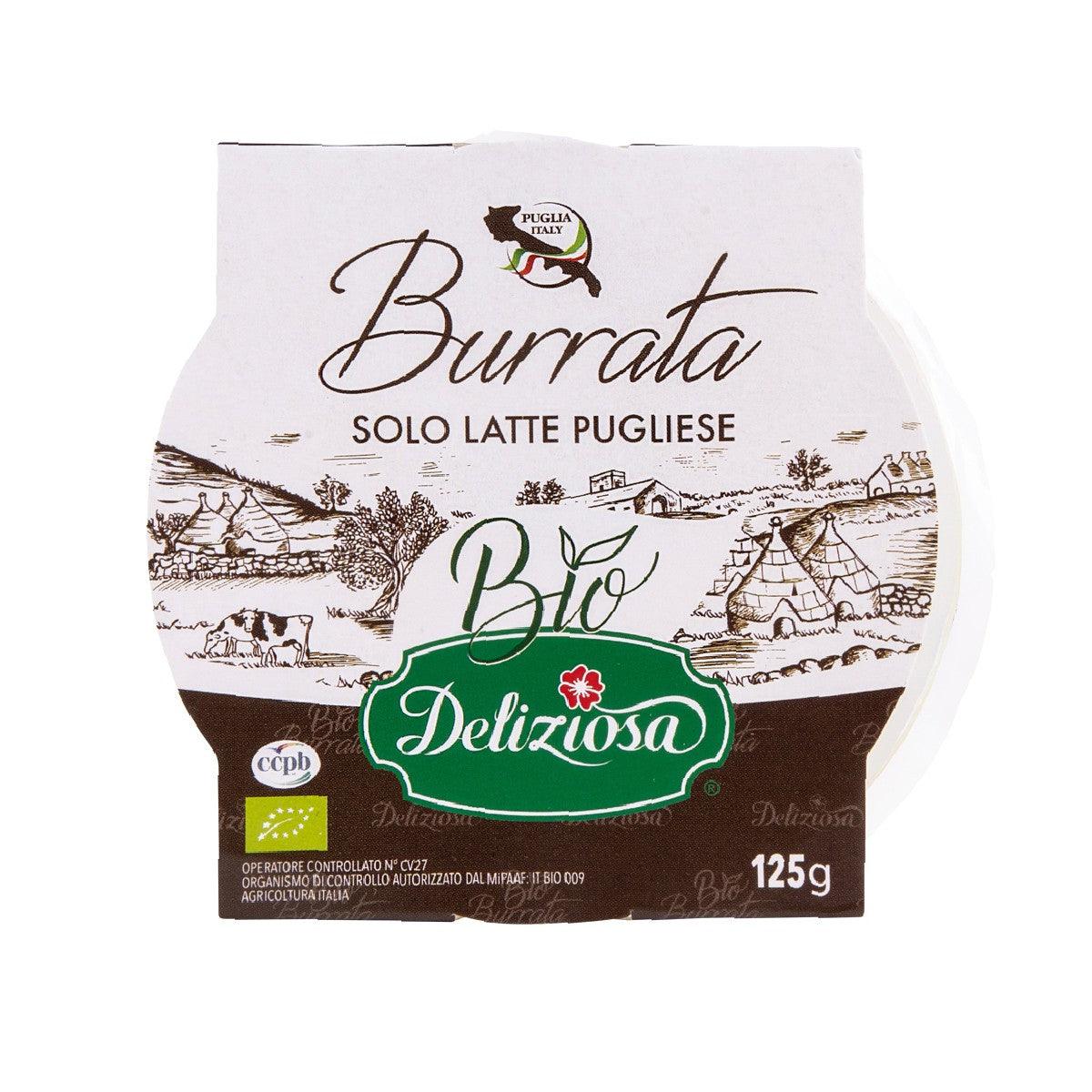 DELIZIOSA Organic Burrata Cheese  (260g)