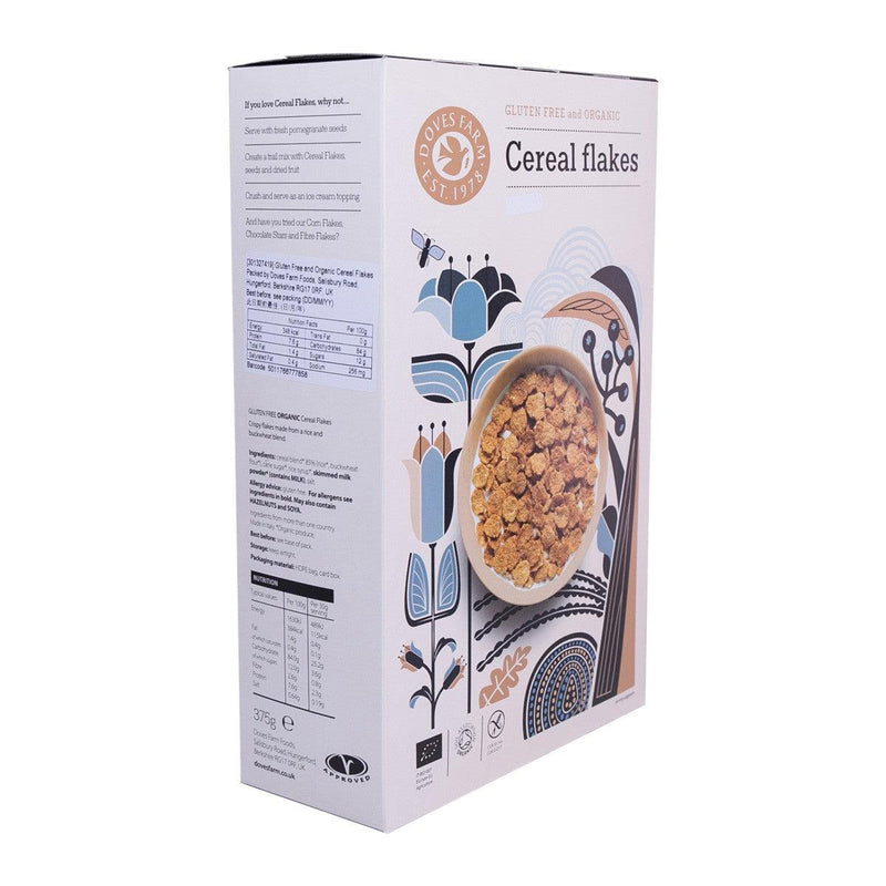 DOVES FARM Freee Gluten Free and Organic Cereal Flakes  (375g)