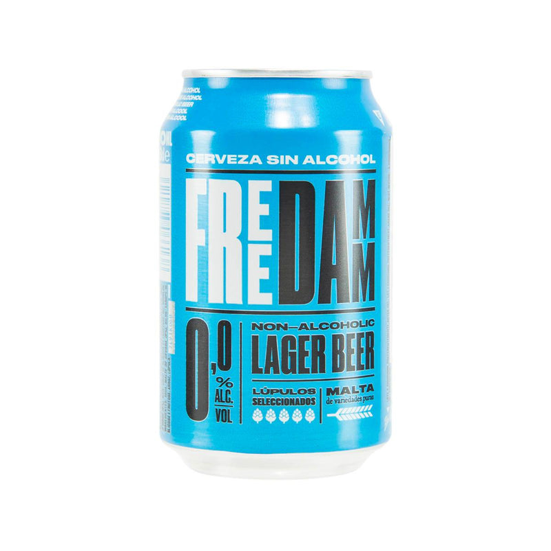 FREE DAMM Non-Alcoholic Lager Beer  (330mL)