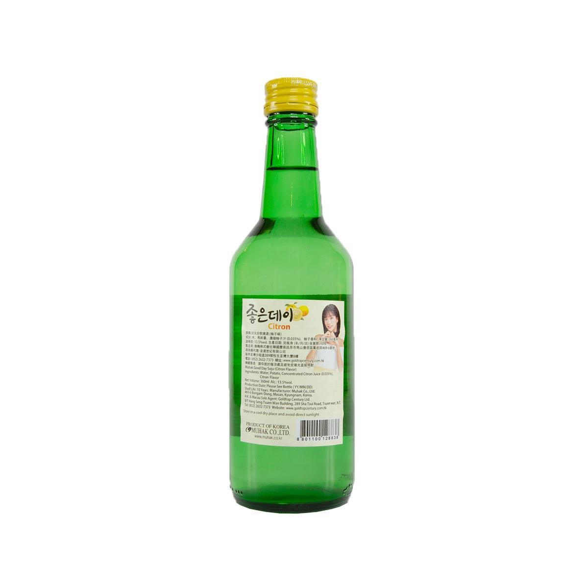 MUHAK Soju Citron Flavor  (360mL)