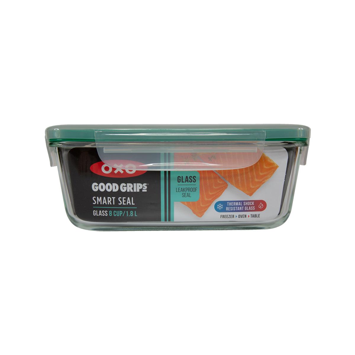 OXO 玻璃食物儲存盒1.8升 - 長方形