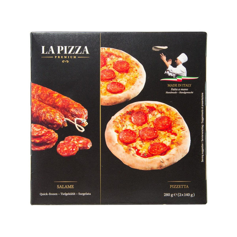 LA PIZZA Handmade Pizzetta (Mini Pizza) with Spicy Salami  (280g)