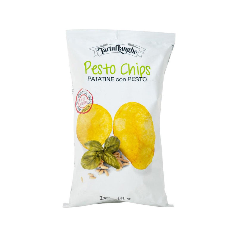 TARTUFLANGHE Pesto Potato Chips  (100g) - city&