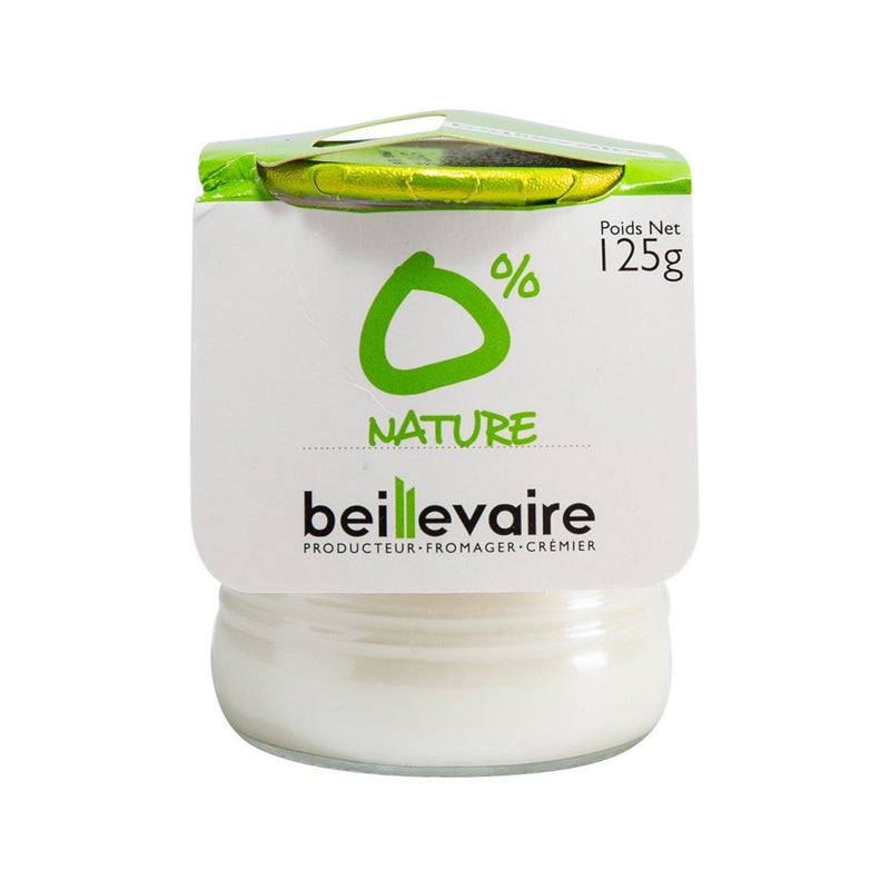 BEILLEVAIRE 0% Fat Yogurt - Nature  (125g)