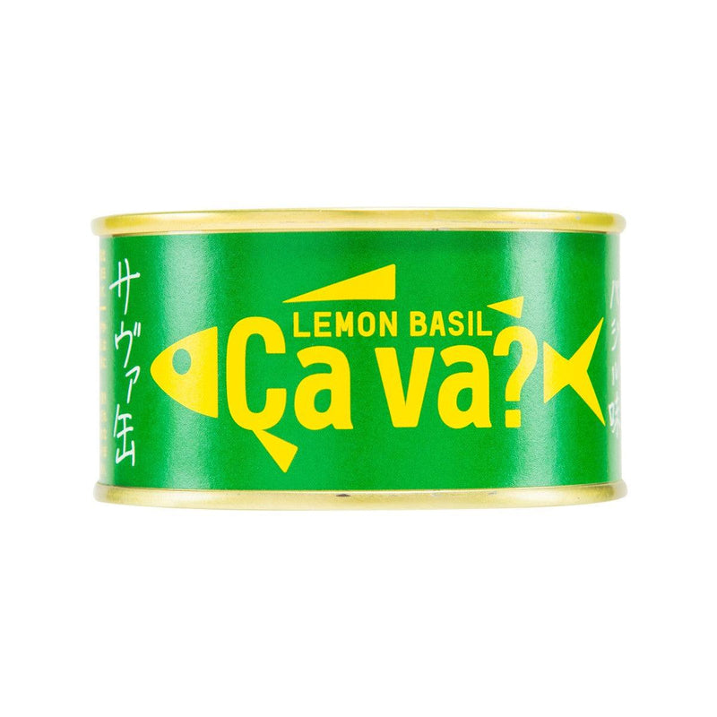 IWATE Cava 橄欖油浸鯖魚 - 檸檬羅勒味  (170g)