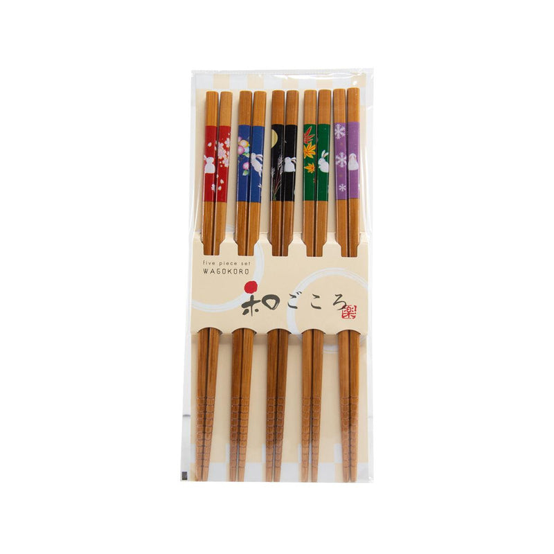 AOBA Bamboo Chopsticks Set - Rabbit  (70g)