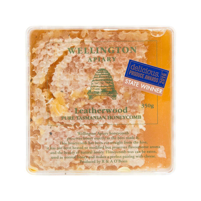 WELLINGTON APIARY Leatherwood Honeycomb  (300g) - city&