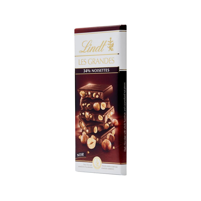 LINDT 34% Hazelnut Dark Chocolate  (150g)