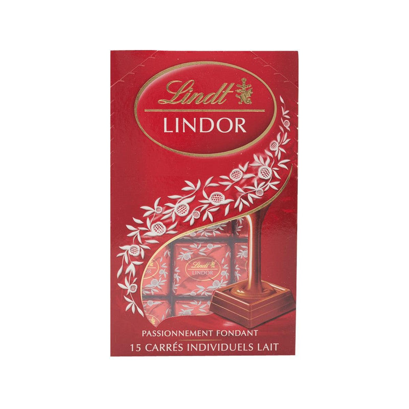 LINDT Lindor Milk Chocolate Squares  (145g)