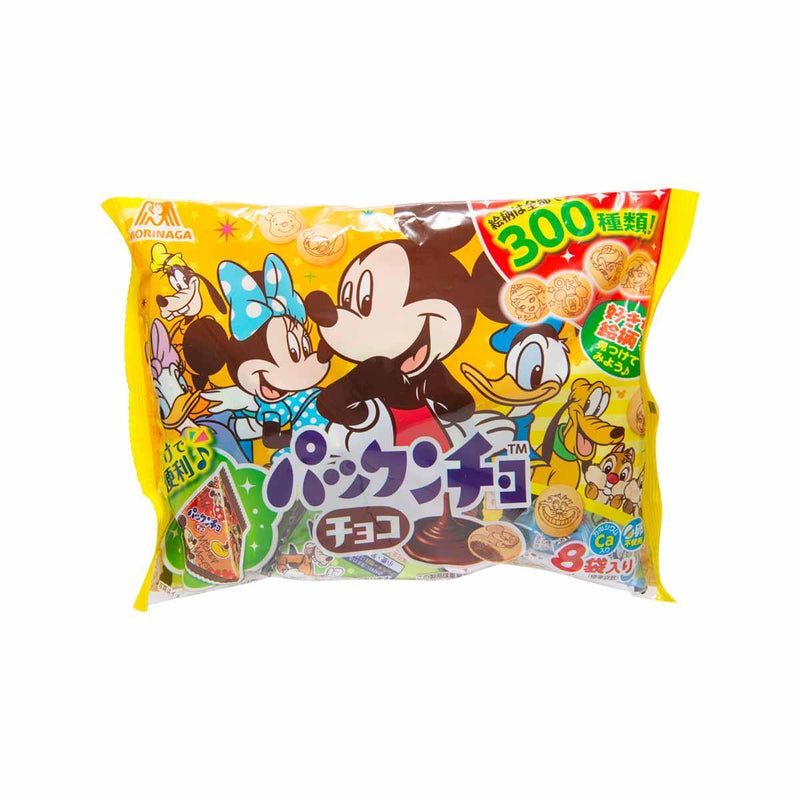MORINAGA Disney Chocolate Flavor Biscuit Family Pack  (90g)