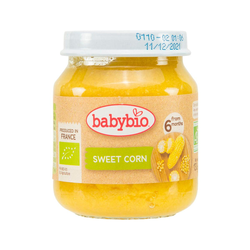 BABYBIO Organic Sweet Corn Puree  (130g)