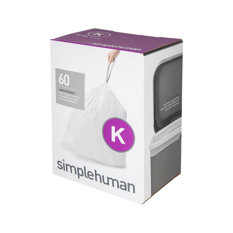 SIMPLEHUMAN 35-45L Trash Bag - Code K  (3 x 20pcs)