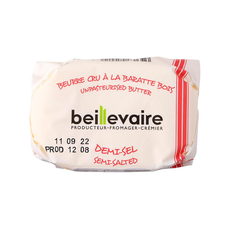 BEILLEVAIRE Unpasteurized Butter - Semi-Salted  (125g)