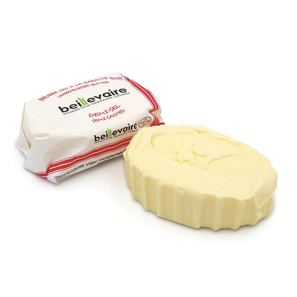 BEILLEVAIRE Unpasteurized Butter - Semi-Salted  (125g)