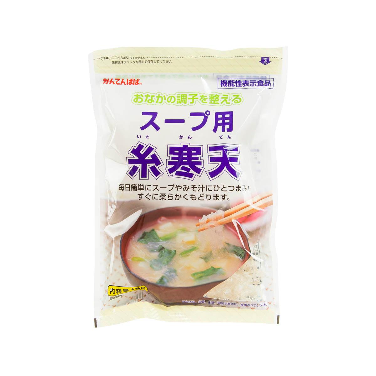 伊那食品 寒天爸爸 味噌湯配料用寒天絲  (15g)