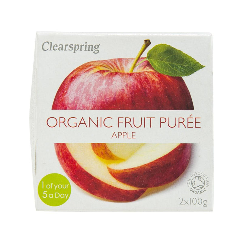 CLEARSPRING Organic Fruit Puree - Apple  (2 x 100g)