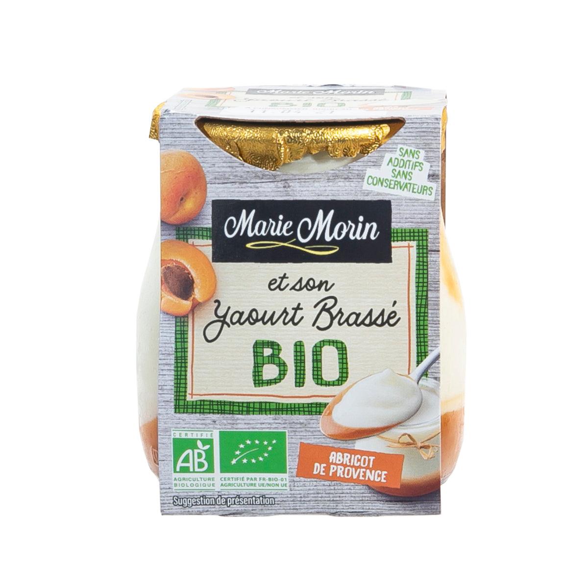 MARIE MORIN Organic Creamy Apricot Yogurt  (140g)